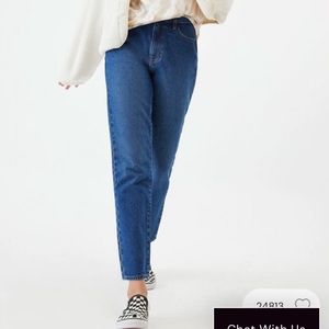 PacSun NWT dark wash mom jeans never worn 23